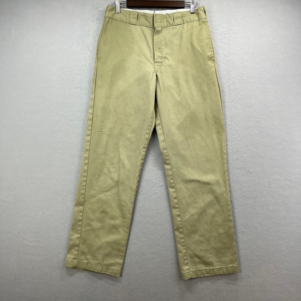 Dickies 874 Original Fit Mens 32x30* Khaki Tan Work Pants Chinos 874KH SEO